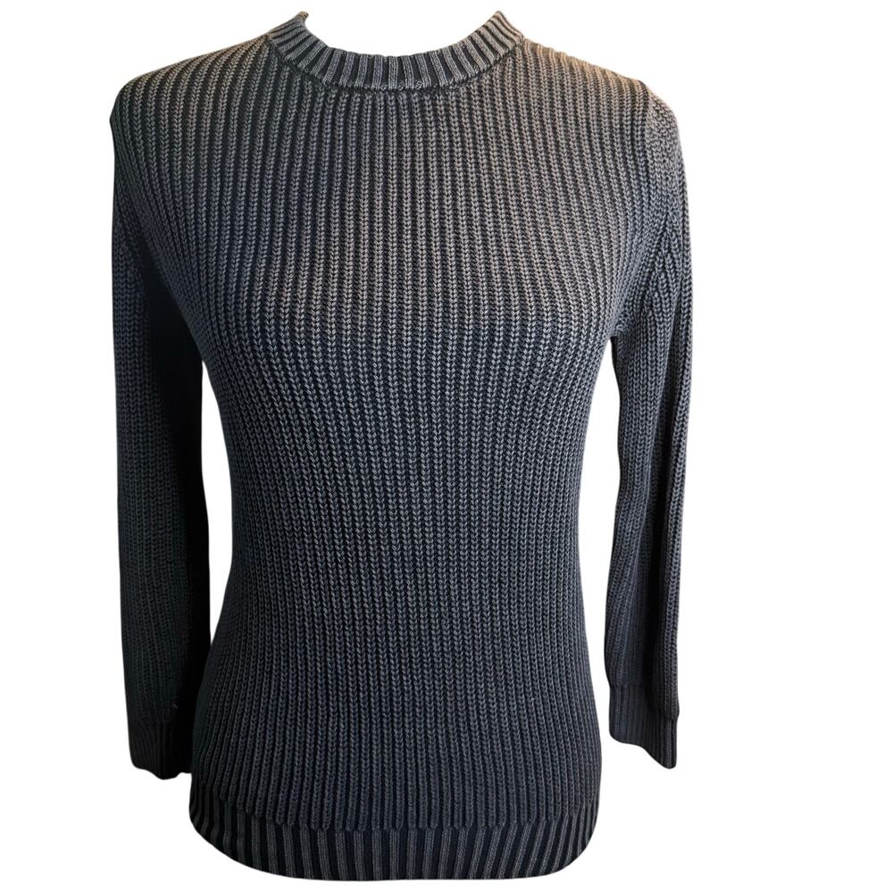RSQ Men's Washed Gray Knit Sweater, Medium, NWT